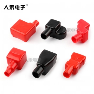 耐溫電瓶樁頭保護套 正負極絕緣保護套電瓶護套